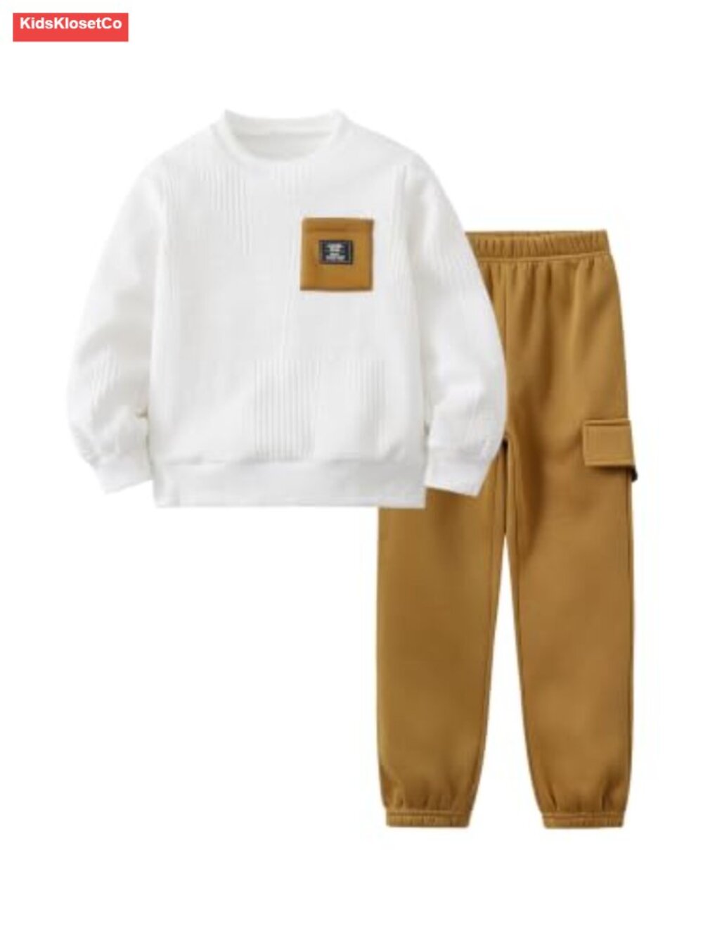 Boys 2pc Sweatshirt Cargo Jogger Set